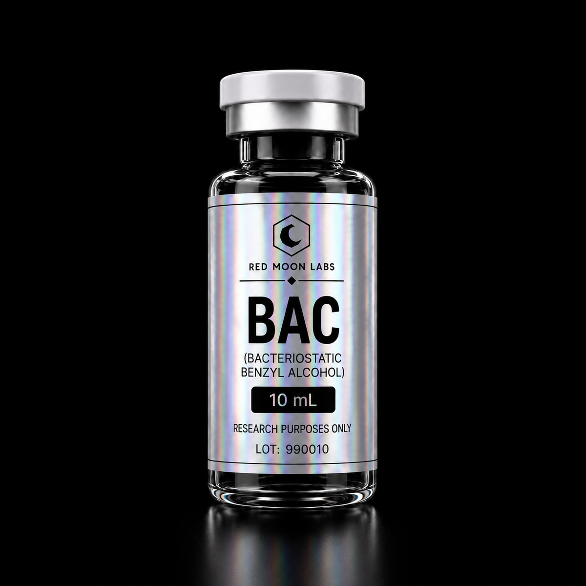 Bacteriostatic Water (BAC) 10 mL — 0.9% Benzyl Alcohol