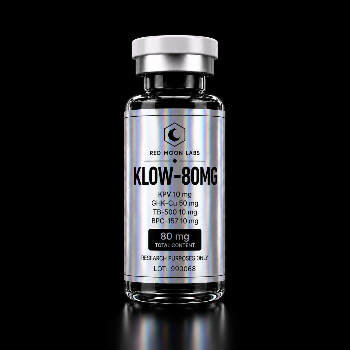 KLOW 80 mg — GHK-Cu + BPC-157 + TB-500 + KPV